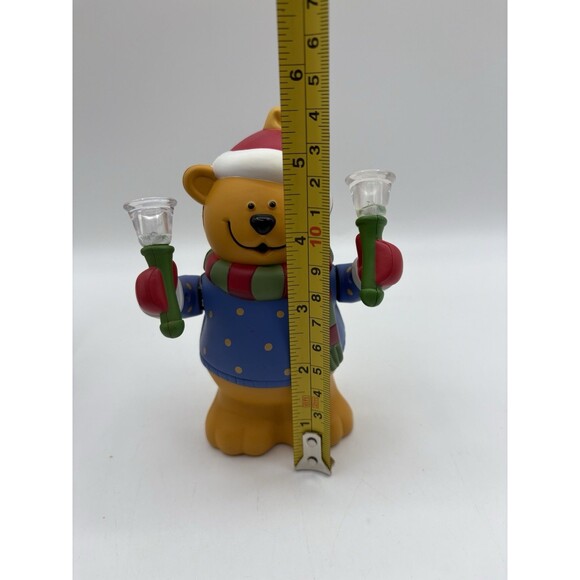 Avon Christmas Bell Ringing Band Trio Bears Musical Light Up Decoration - Picture 9 of 12